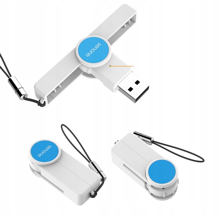 Czytnik Kart Kierowców | USB-A | Adapter | Kabel 2 w 1 | USB-C | Micro-USB