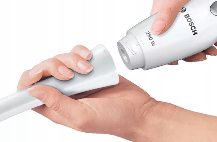 Blender ręczny Bosch MSM6B100 280W 2 ostrza Nasadka miksująca AntiSplash