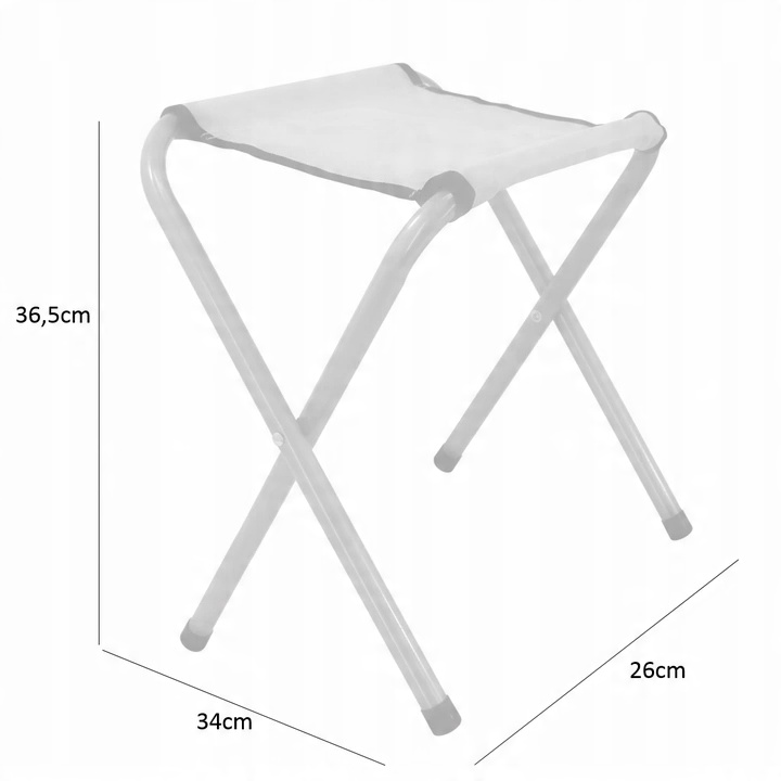 SOLIDNY ZESTAW TURYSTYCZNY KRZESŁA STOLIK CAMPING