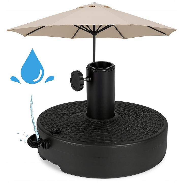 obciążenie PODSTAWA DO PARASOLA 22L OBCIĄŻNIK XXL BAZA OGRODOWEGO STOJAK