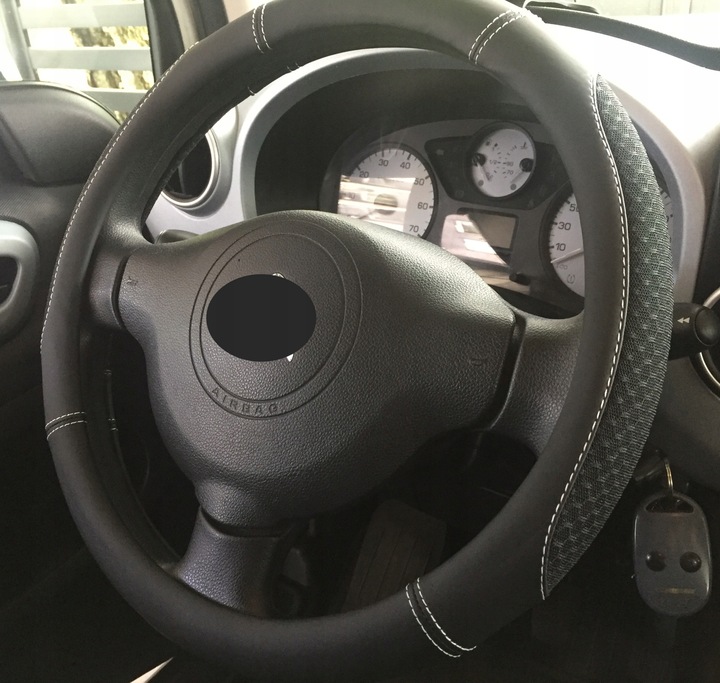 VW Passat B5 B6 B7 Golf 4 5 6 7 Tiguan Touran skóra materiał na kierownice