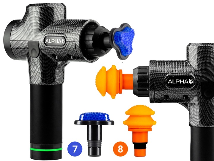 PISTOLET DO MASAŻU MASAŻER DO PLECÓW CIAŁA MASSAGE GUN PRO ALPHA