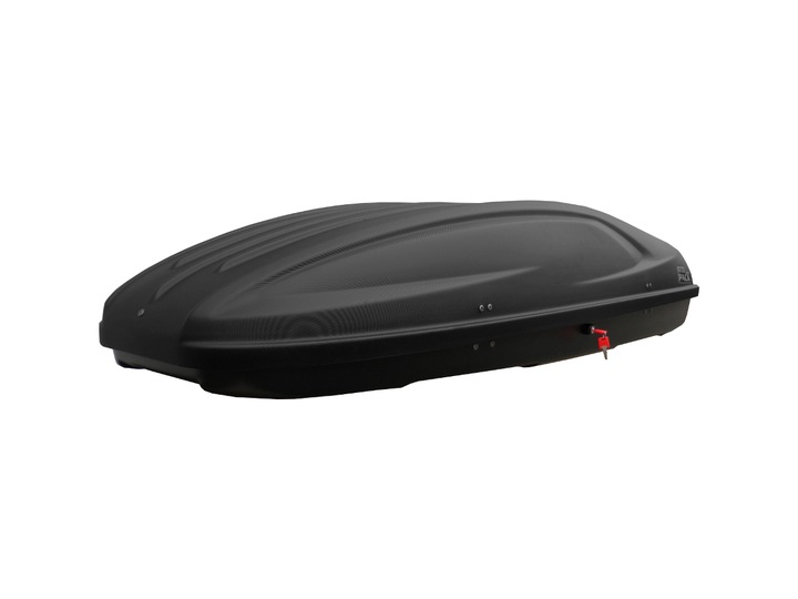 BOX DACHOWY INTER PACK STELLA 480 KEVLAR CZARNY FLEXI FIT do każdej belki