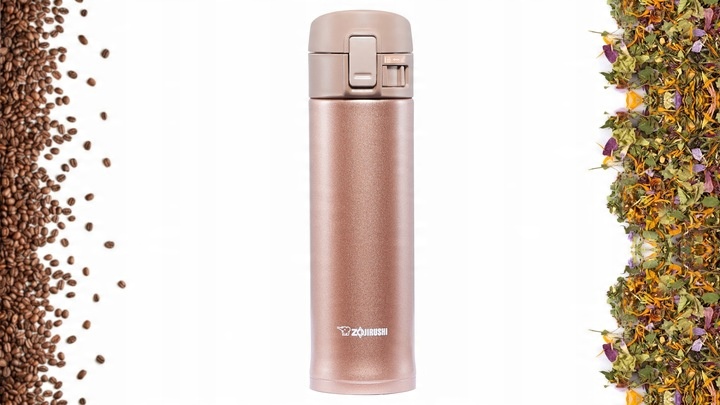 Kubek termiczny na kawę ZOJIRUSHI SM-KC48-NM 0,48L złoty