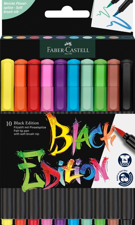 Wyprawka szkolna Faber-Castell Black Edition zestaw dla kl 6-8 i liceum