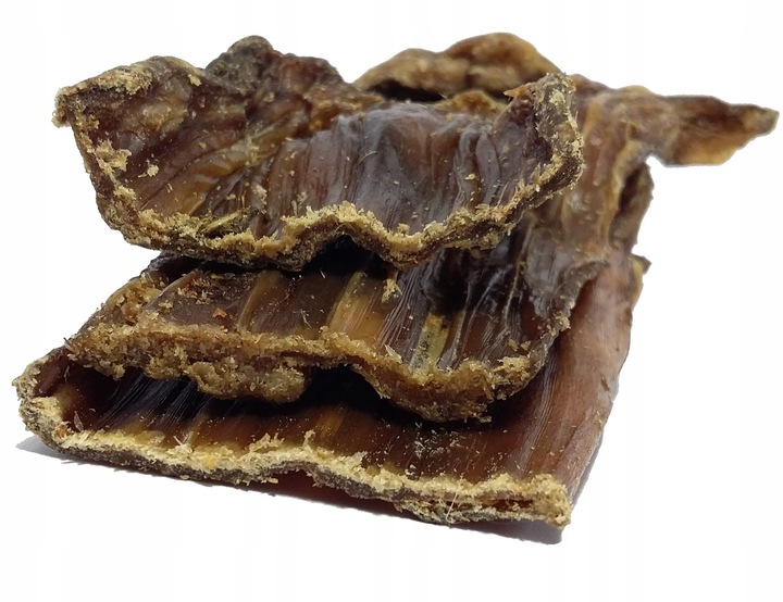 MACED MIĘSO WOŁOWE suszone przełyki 500g 100% Naturalny Przysmak dla psa