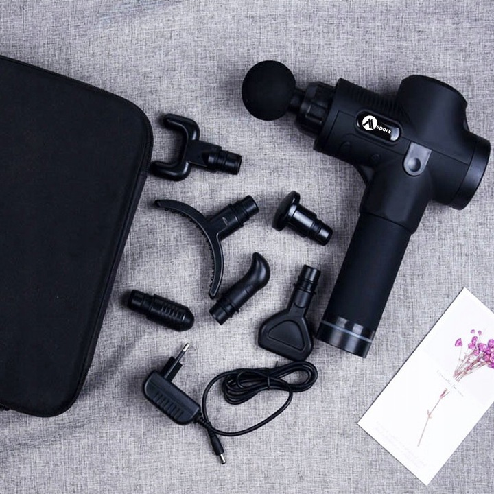 PISTOLET DO MASAŻU MOCNY MASAŻER GUN MSPORT PRO 3