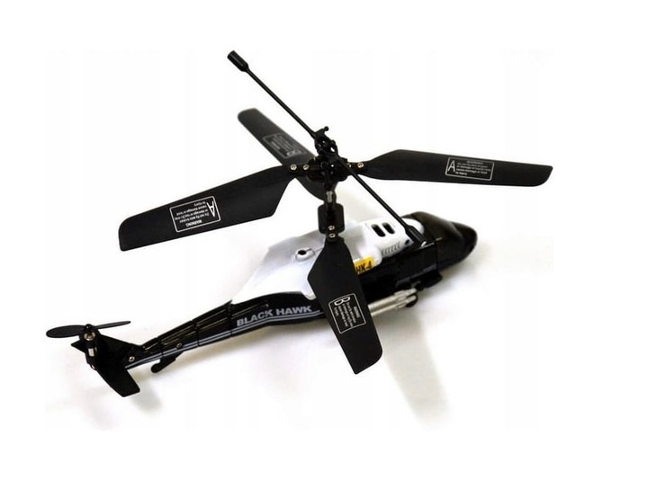 HELIKOPTER ŚMIGŁOWIEC ZDALNIE STEROWANY ŻYROSKOP BLACKHAWK HK-4 PODCZERWIEŃ