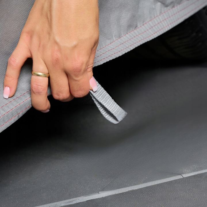 Pokrowiec na Samochód SUV/Minivan L2 480-505 Classic Plandeka na Auto-Szary