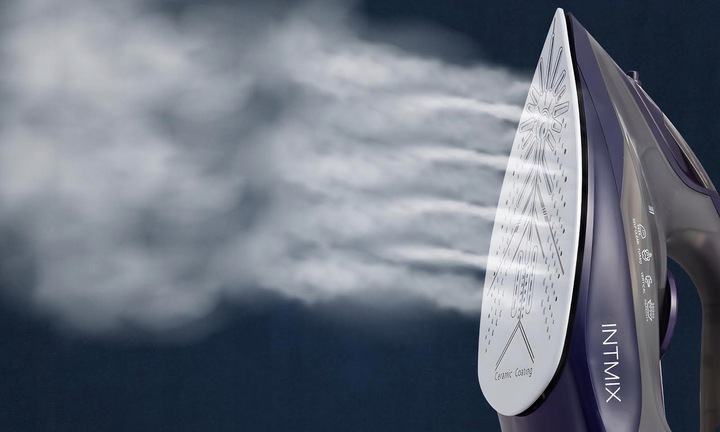 ŻELAZKO PAROWE CERAMICZNE WYDAJNE ŻELAZKO ANTI-DRIP PRASOWANIE W PIONIE