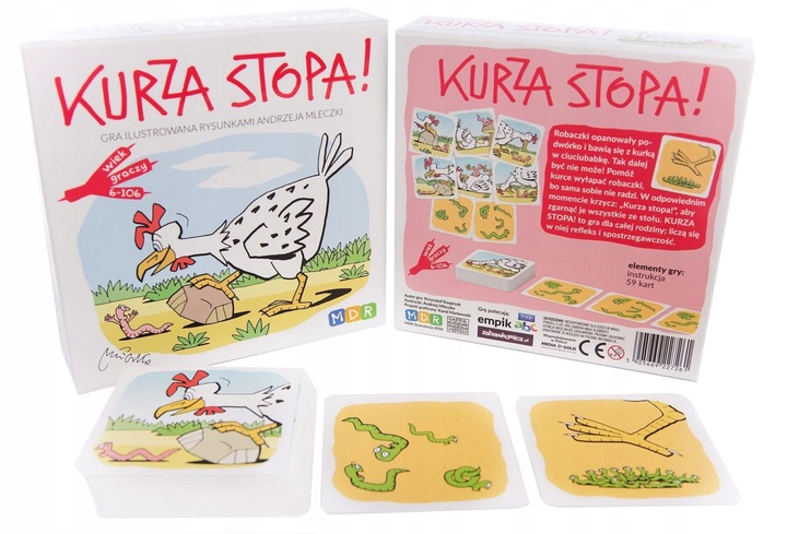 Gra karciana MDR Kurza stopa! MDR227261