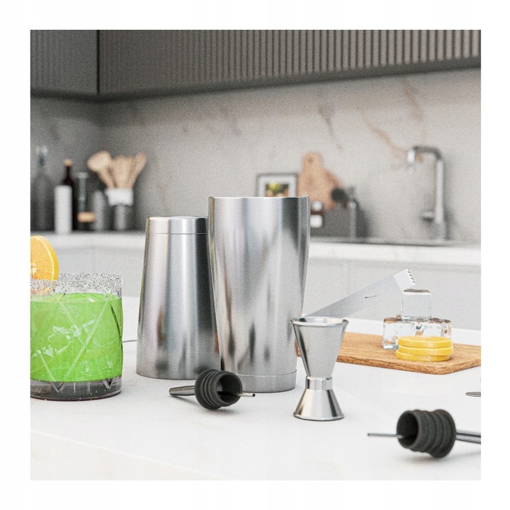 Zestaw barmański do drinków SHAKER Mark Adler Shake 3.0 STAL NIERDZEWNA