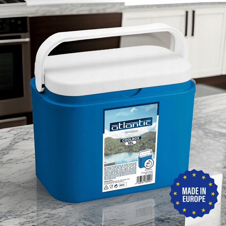 LODÓWKA TURYSTYCZNA 10L na WKŁADY MROŻĄCE do auta KAMPERA łodzi piknik