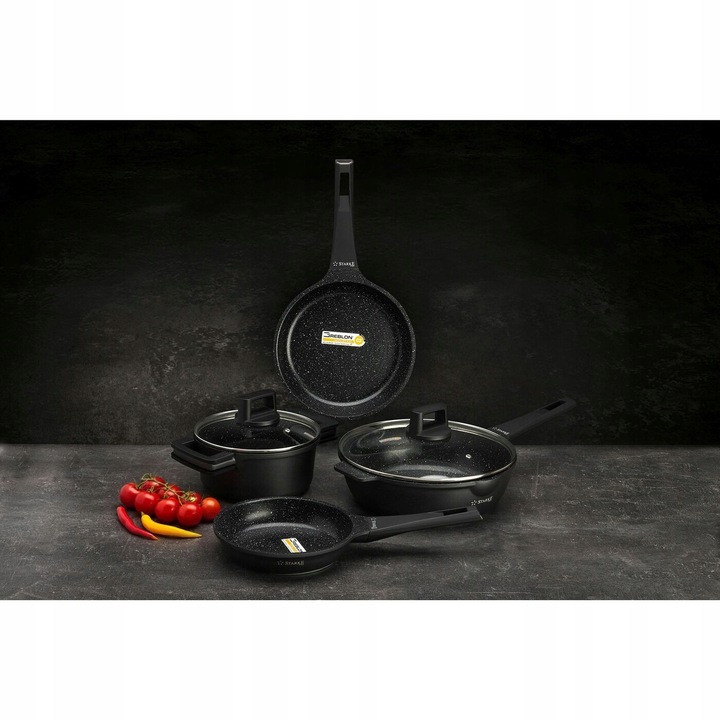 PATELNIA Indukcja do NALEŚNIKÓW MAŁA Starke Pro Taylor Marble 25 cm