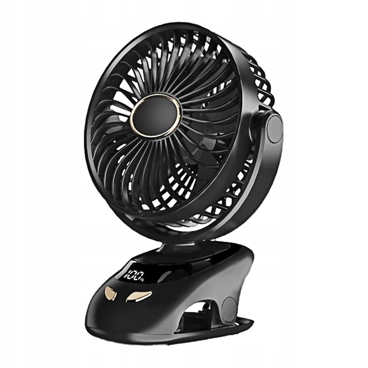 WENTYLATOR BIURKOWY Bezprzewodowy Z KLIPSEM I PODSTAWĄ Aroma BOX Cichy