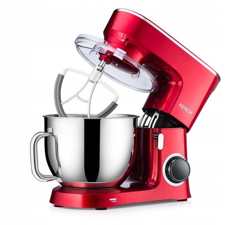 ROBOT KUCHENNY PLANETARNY MIKSER Z MISĄ KERCH BAKER RED 7L