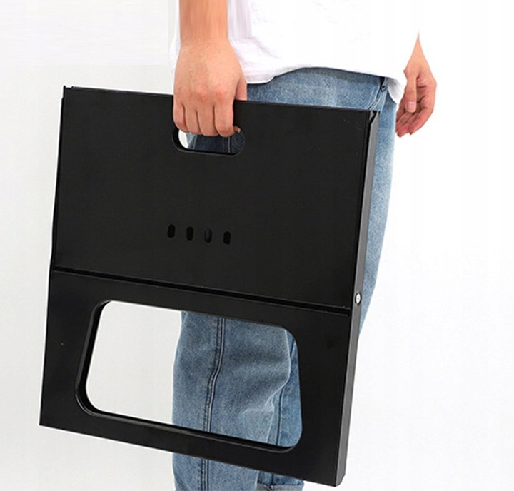 Grill węglowy - turystyczny składany