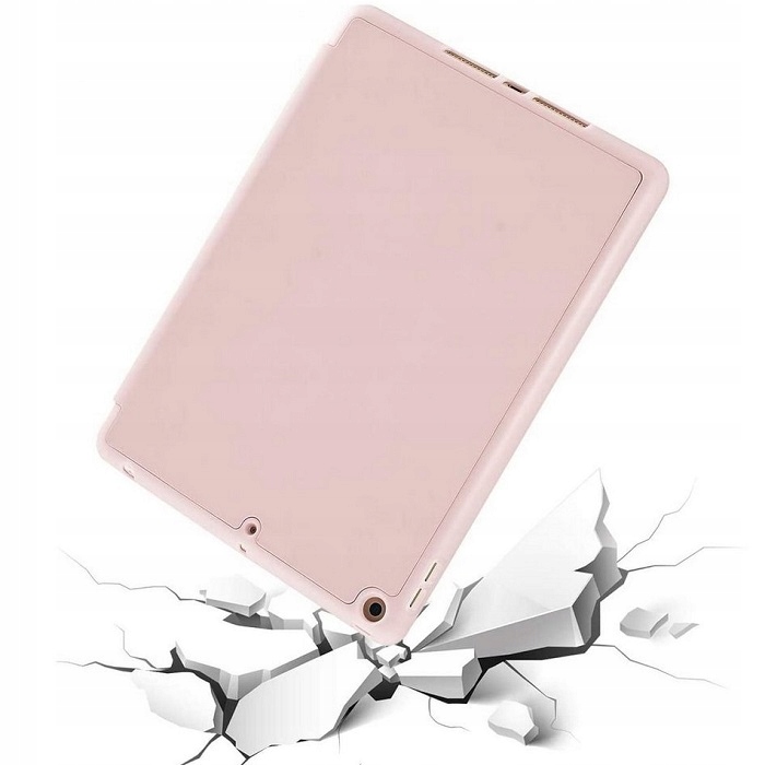 ETUI SMART CASE POKROWIEC DO APPLE IPAD 10.2 7 8 9 GEN RÓŻOWY Z KLAPKĄ