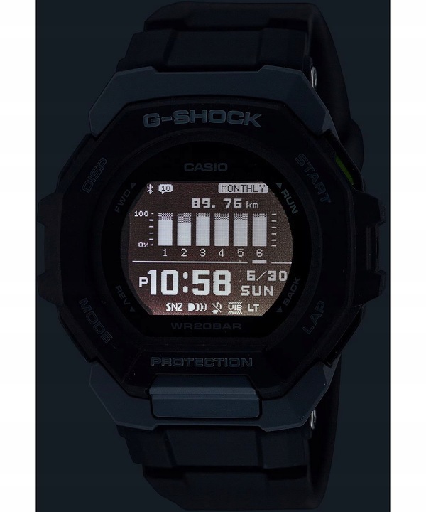 Zegarek męski Casio G-SHOCK G-Squad Casio-GBD-300-1ER