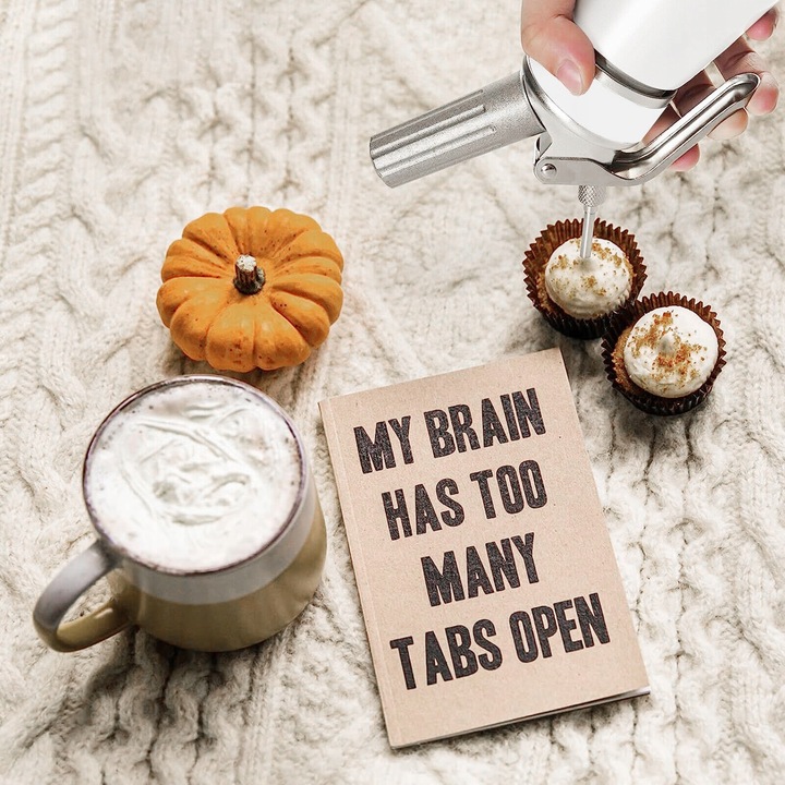 SYFON DO BITEJ ŚMIETANY 500 ML DOZOWNIK DO ŚMIETANY PISTOLET DO ŚMIETANY