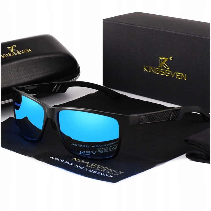 Okulary przeciwsłoneczne KINGSEVEN AVIATOR PILOTKI