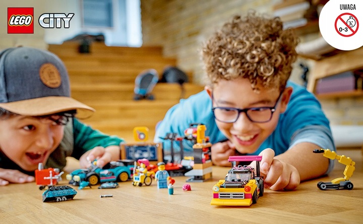 LEGO City 60389 Warsztat tuningowania samochodów