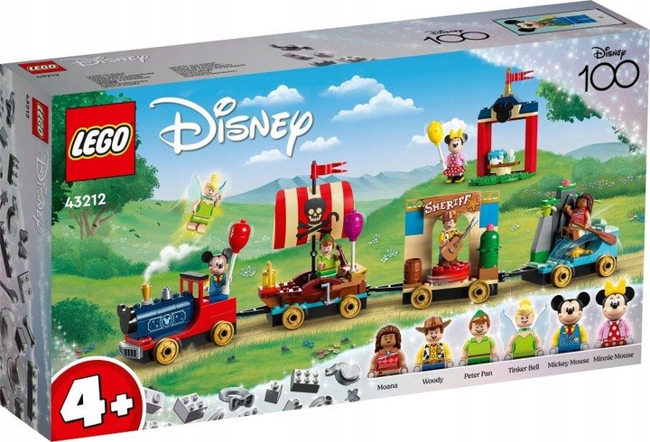 LEGO DISNEY PLUS POCIĄG CIUCHCIA BAJKI MYSZKA MIKI TOY STORY ZESTAW XXL