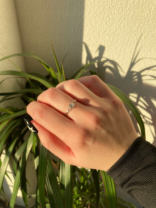 PIERŚCIONEK SREBRNY REGULOWANY NIESKOŃCZONOŚĆ SREBRO 925