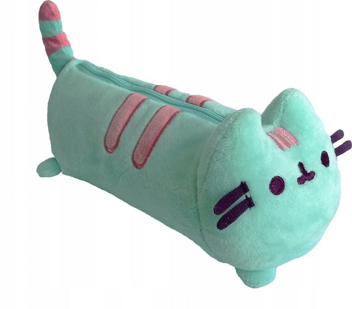 Piórnik PUSHEEN pluszowy tuba St.Right PASTEL Kot Kotek PUSZIN