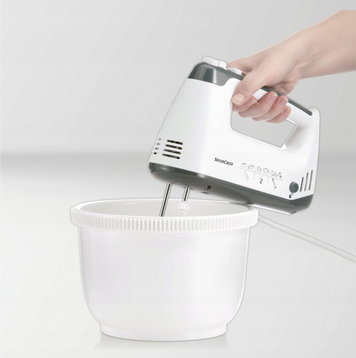 MIKSER RĘCZNY SILVERCREST MIXER 300W BIAŁY