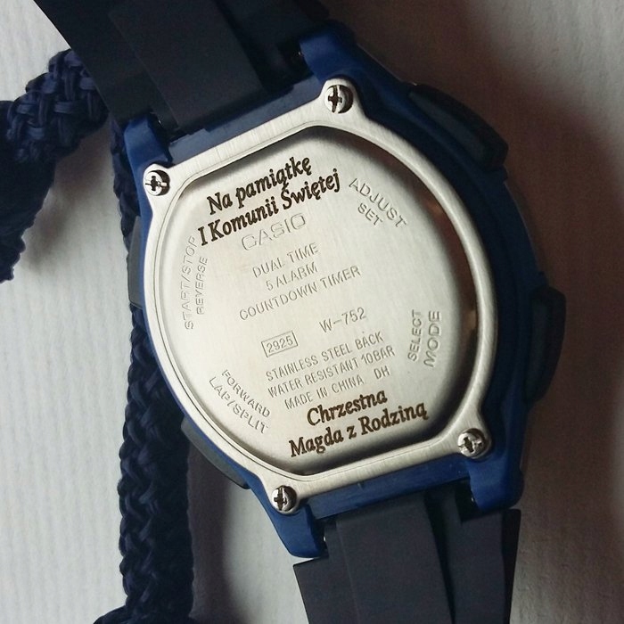 Grawerowanie na zegarku | Prezent dla Każdego