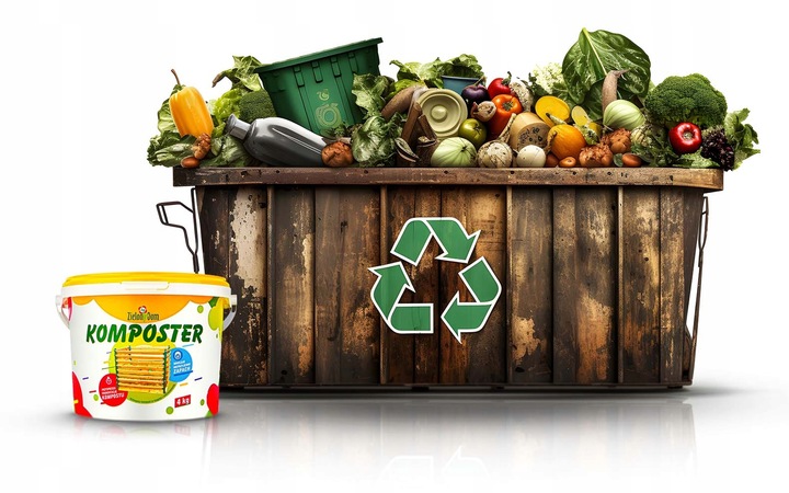 KOMPOSTER PREPARAT DO KOMPOSTOWNIKA ZIELONY DOM NAWÓZ 4KG