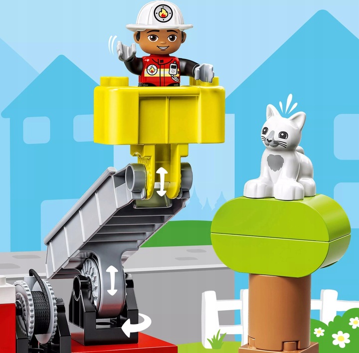 LEGO Duplo 10969 Wóz strażacki grający Prezent