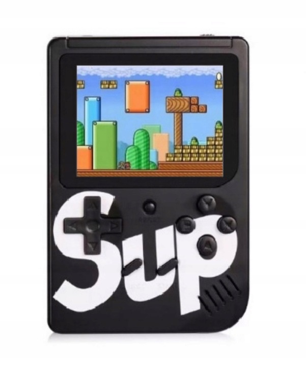 Przenośna GRA MINI KONSOLA DO GIER SUP Game Box 400 GIER Mix Kolorów