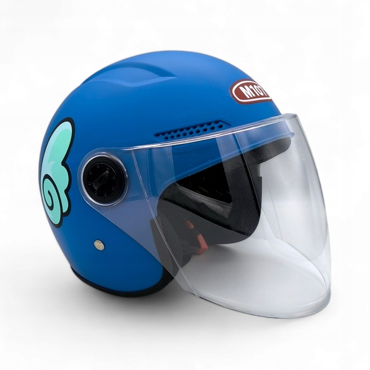 KASK DZIECIĘCY MOTOCYKLOWY DLA DZIECKA MOTOR SKUTER ROWER JUNIOR NA PREZENT