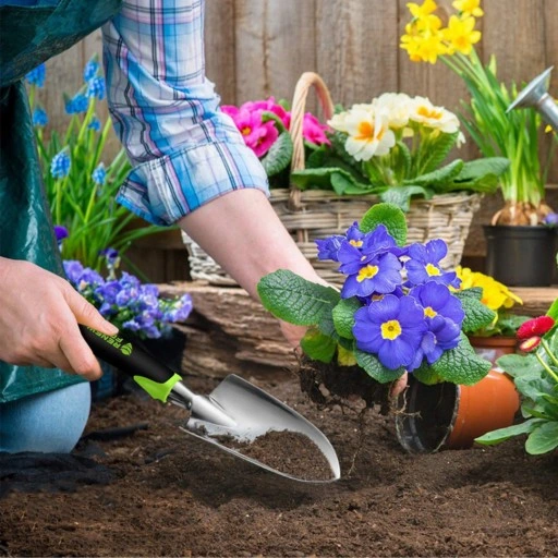 ZESTAW 5 SZTUK NARZĘDZIA DO OGRODU KOMPLET OGRODNIKA