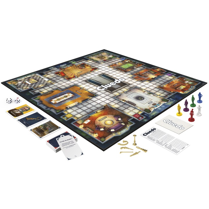 Hasbro Gra detektywistyczna planszowa Cluedo Nowa Polska Wersja F6420