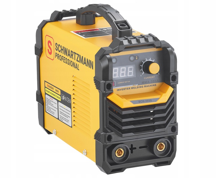 SPAWARKA INWERTOROWA INWERTEROWA IGBT 355A LCD MMA TIG Schwartzmann