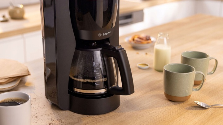 Zestaw Bosch MyMoment Ekspres przelewowy TKA3M133 + Młynek TSM6A013B Czarny