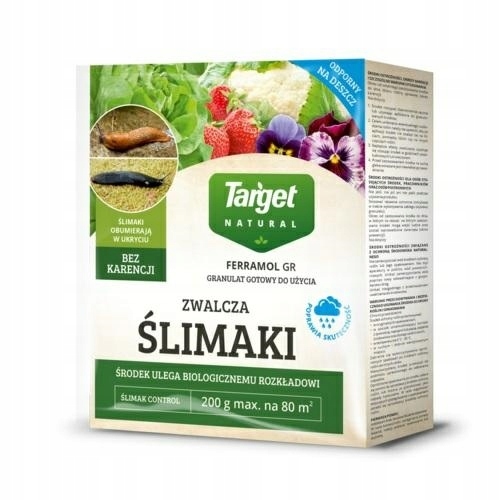 Ślimak Control Target zwalcza ślimaki trutka na ślimaki bezpieczna 2kg