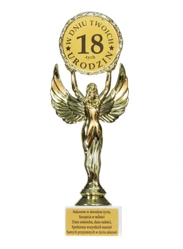 Statuetka Victoria Prezent na Urodziny 18-99 Mix Rocznicę Ślubu