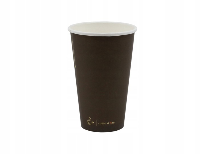 KUBKI PAPIEROWE DO KAWY C4Y 400ML + WIECZKA 50 SZT (do dalszej odsprzedaży)