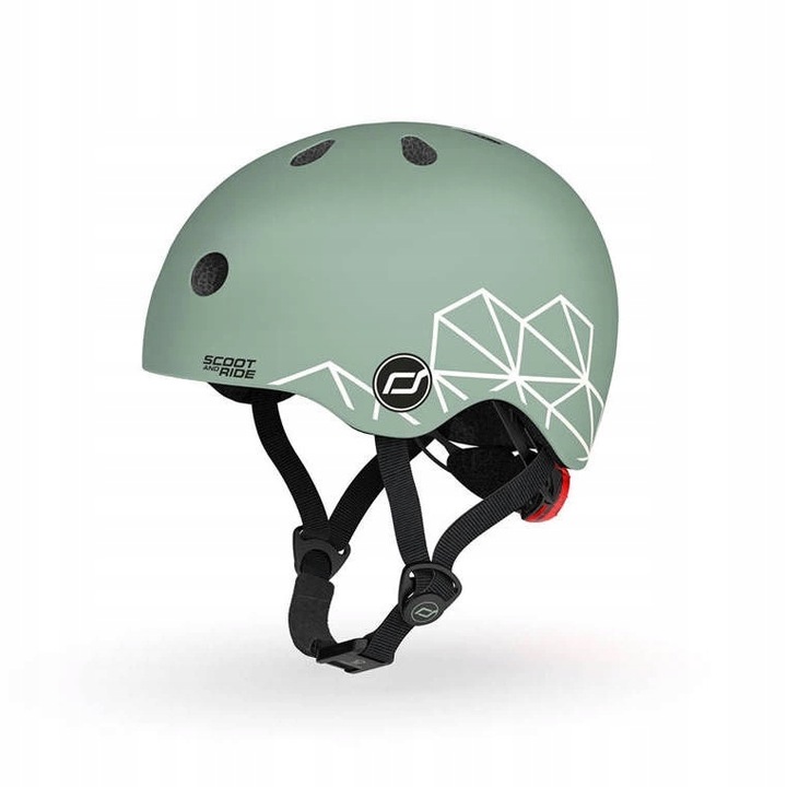 Kask rowerowy dziecięcy na hulajnogę Scoot and Ride, rozm. XXS-S, 1-5 lat