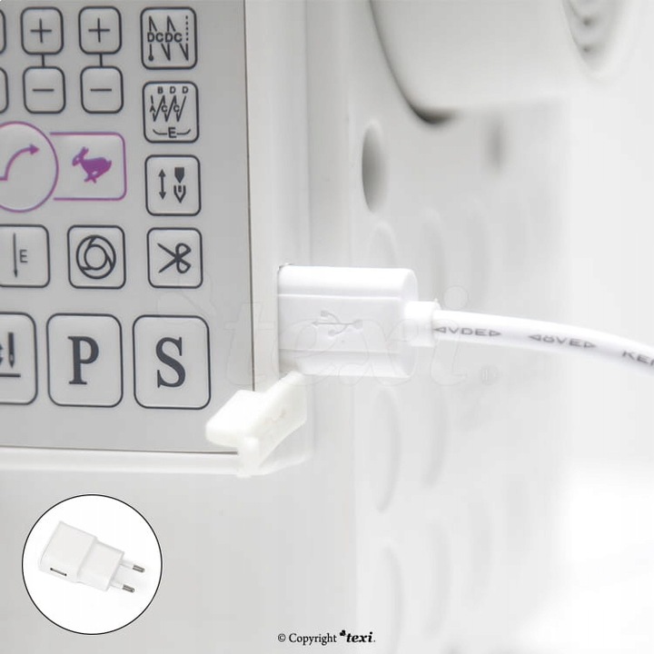 TEXI LED USB Lampka do maszyny szwalniczej 12 LED 5V 0,6W