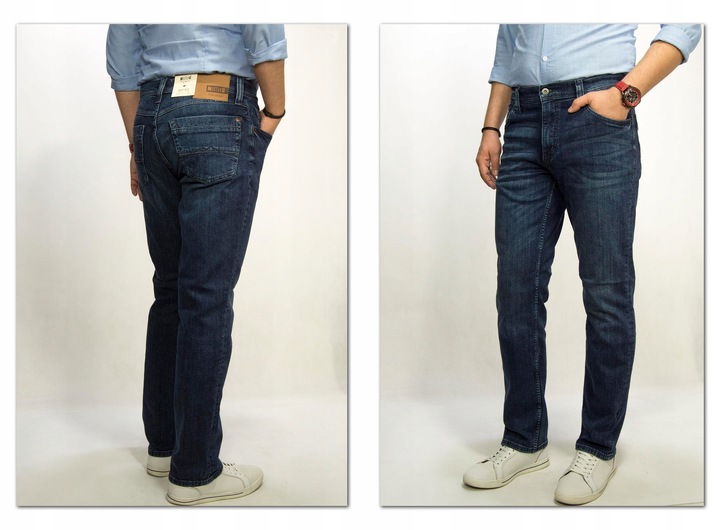 Mustang Washington Blue 883 spodnie jeansy W32 L32