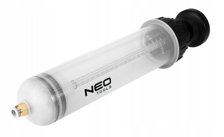 NEO STRZYKAWKA ODSYSARKA OLEJU PŁYN HAMULCOWY PALIWO 500ML WYSYSARKA RĘCZNA