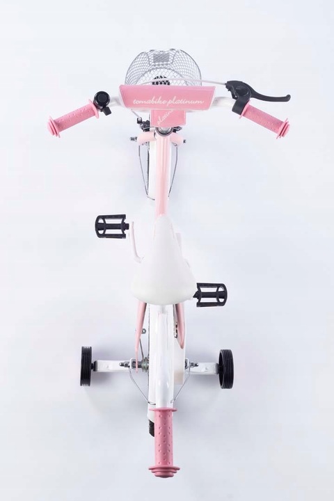 rower rowerek dla dziewczynki TOMABIKE 14 cali model 2025 prowadnik M