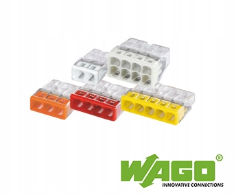 Szybkozłączka 2273 Wago 2x2,5 oryginalna 100szt.