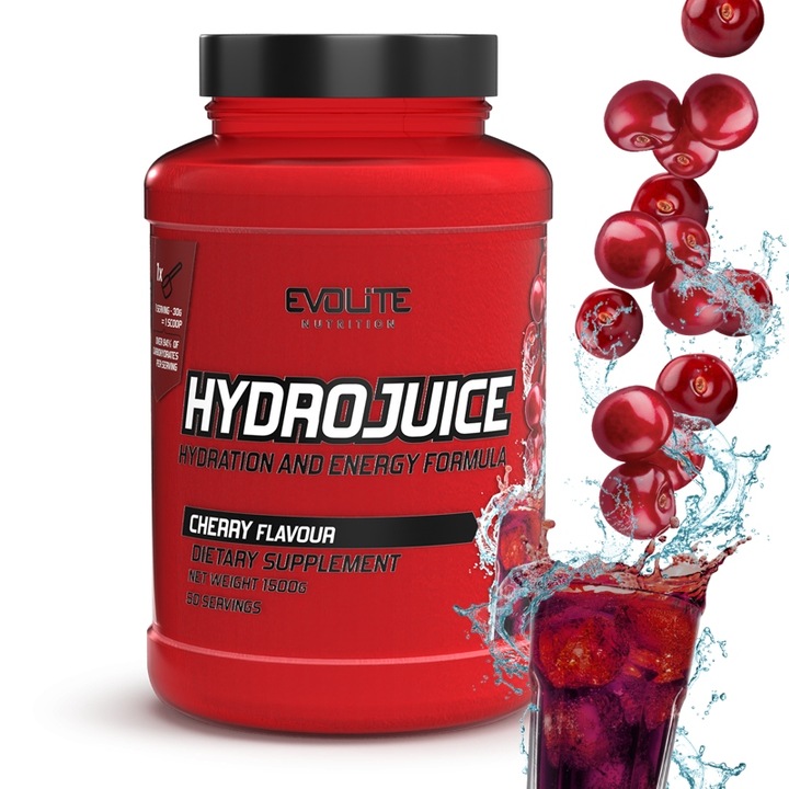 Evolite HydroJuice 1500g Izotonik Wiśnia.