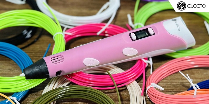 DŁUGOPIS 3D DLA DZIECI DRUKARKA 3D MAGICZNY DŁUGOPIS 3D + WKŁADY 160 METRÓW